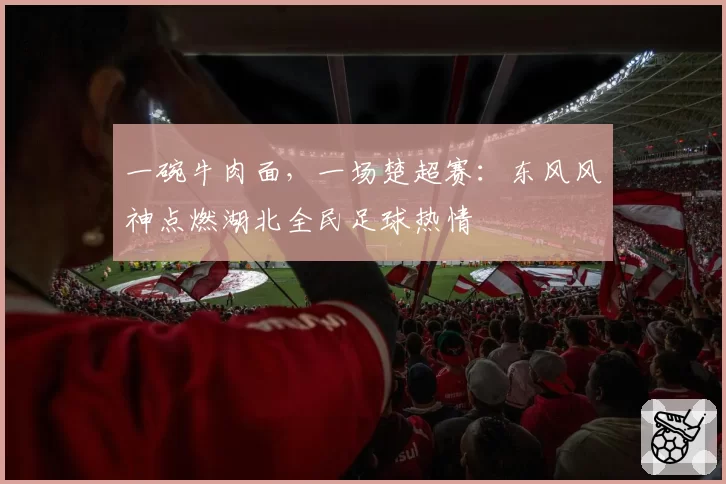 一碗牛肉面,一场楚超赛:东风风神点燃湖北全民足球热情