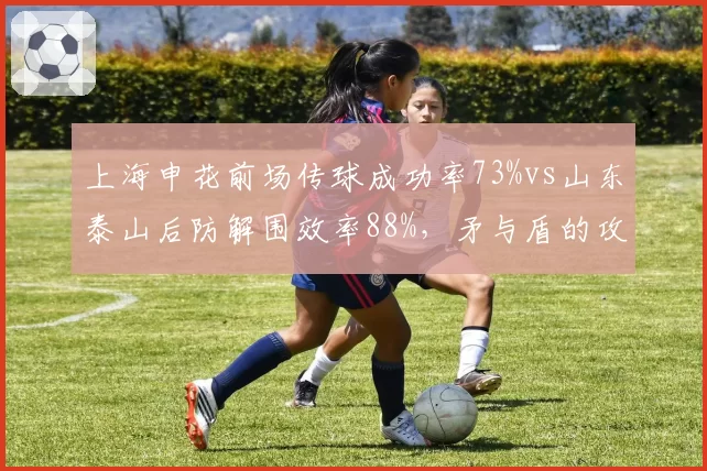 上海申花前场传球成功率73%vs山东泰山后防解围效率88%,矛与盾的攻防博弈谁占优?
