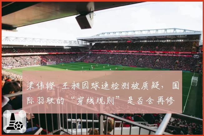梁伟铿_王昶因球速检测被质疑，国际羽联的“穿线规则”是否会再修订